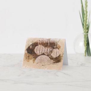 Folded Thank You Card