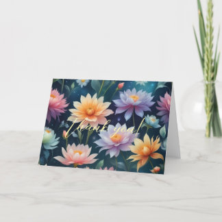 Folded Thank You Card