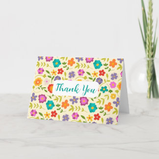 Folded Thank You Card