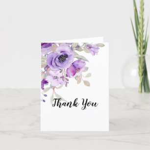 Folded Thank You Card