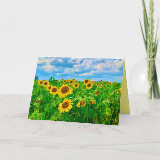 Folded Thank You Card