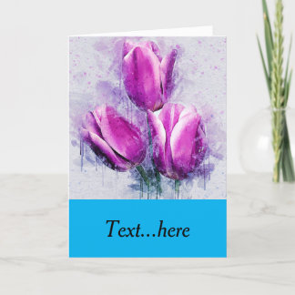 Folded Thank You Card