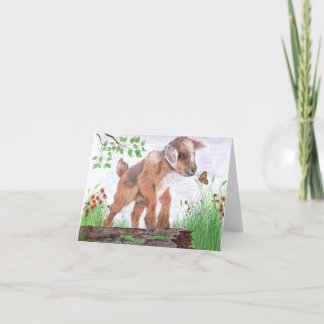 Folded Thank You Card