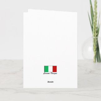 Folded Thank You Card