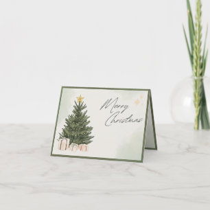Folded Thank You Card