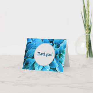 Folded Thank You Card