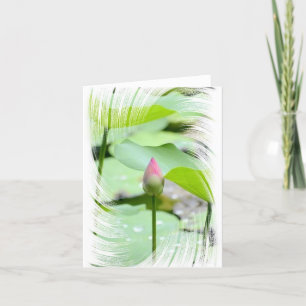 Folded Thank You Card