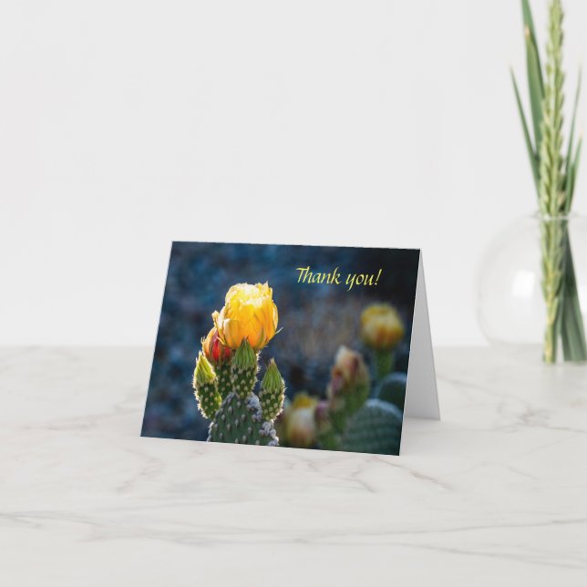 Folded Thank You Card (Front)