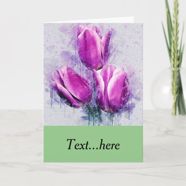 Folded Thank You Card (Front)