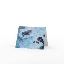 Folded Thank You Card. Cinque Terre, Italy