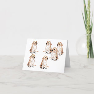 Folded Thank You Card ;  Labrador Retriever