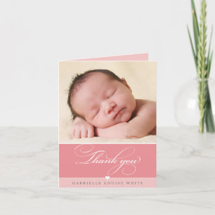 FOLDED THANK YOU CARD :: lovely type 1