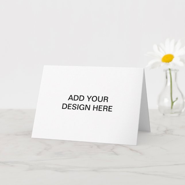 Folded Thank You Card Printing (Small Plant)