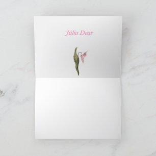 Folded thank you cards