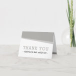 FOLDED THANK YOU simple modern angles cool grey<br><div class="desc">by kat massard >>> www.simplysweetpaperie.com <<< A modern, simple design for a THANK YOU CARD Setup as a template it is simple for you to add your own details, or hit the customise button and you can add or change text, fonts, sizes etc TIP :: 1. To resize / reposition...</div>