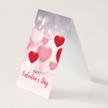 Folded Valentine's Day Card