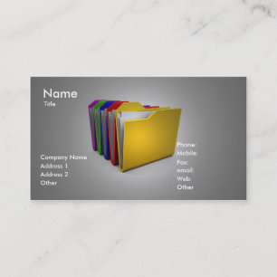 Folders Business Card