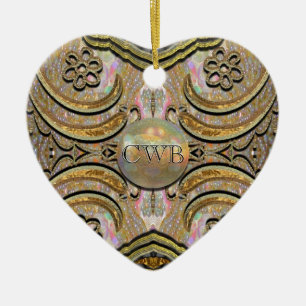 Foldiashire Victorian Chic Ceramic Tree Decoration