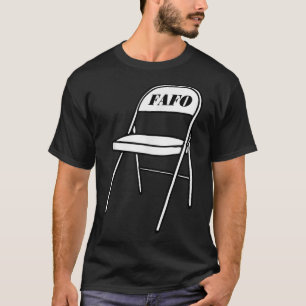 Folding Chair Fafo Alabama Meme Boat Brawl Funny M T-Shirt