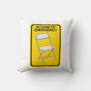 Folding Chair In case of Emergency Cushion