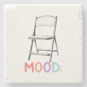 Folding Chair Mood Montgomery Alabama Brawl Stone Coaster