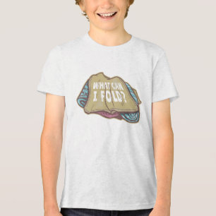 Folding clothes, laundry day Tri-Blend shirt