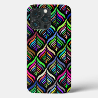 Folding Colours Abstract Rainbow iPhone 13 Pro Case