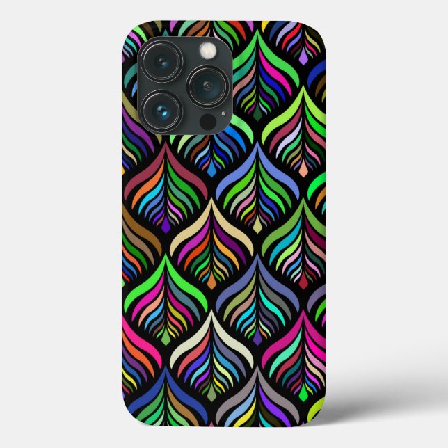 Folding Colours Abstract Rainbow Case-Mate iPhone Case (Back)