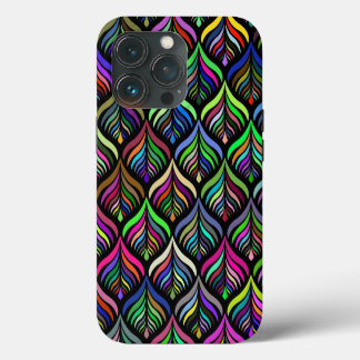 Folding Colours Abstract Rainbow iPhone 13 Pro Case