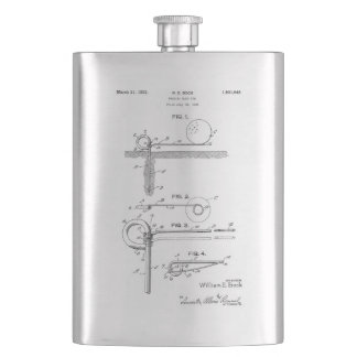 FOLDING GOLF TEE BAG - Drinks Flask