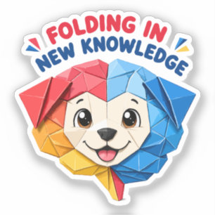 Folding In New Knowledge Cute Origami Dog