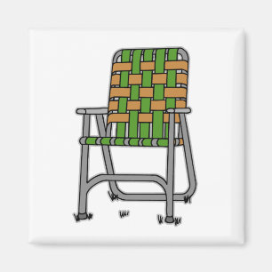 Folding Lawn Chair Magnet