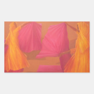 Folding Saris 2010 Rectangular Sticker