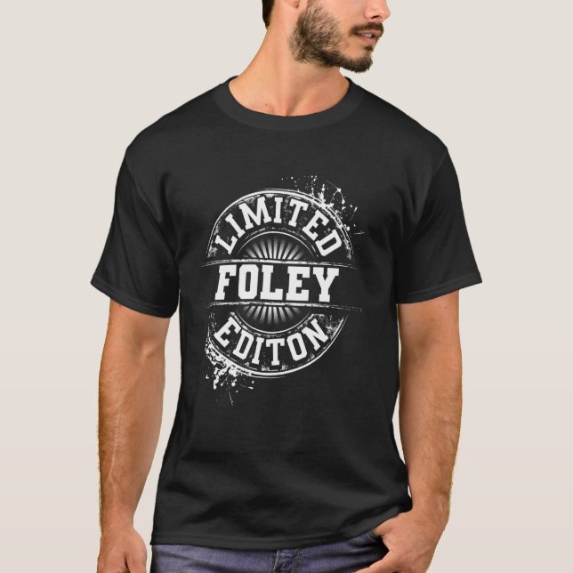 Foley  Surname Family Tree Birthday Reunion  Idea T-Shirt (Front)