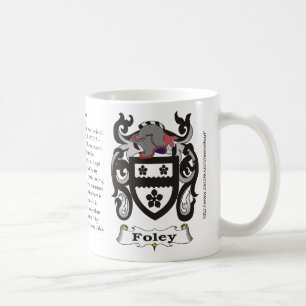 Foley, the origin, meaning and the crest coffee mug