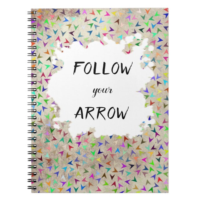Folge deinem Pfeil Notebook (Front)
