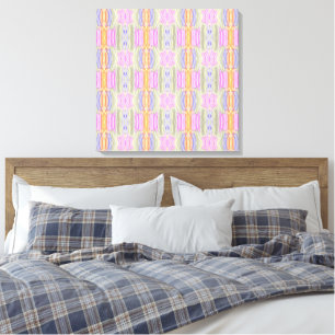 Folhas Coloridas Canvas Print