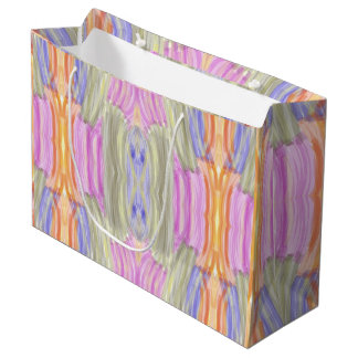 Folhas Coloridas Large Gift Bag