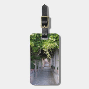 Foliage Covered Walkway, Spain Luggage Tag