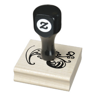 Foliage Doodle stamp