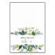 Foliage Escort Place Cards