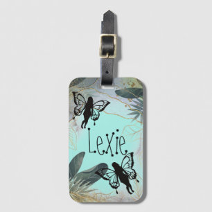 Foliage Fantasy Fairies  Luggage Tag
