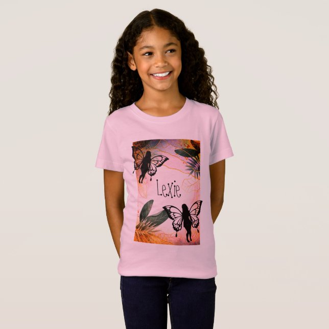 Foliage Fantasy Fairies    T-Shirt (Front Full)
