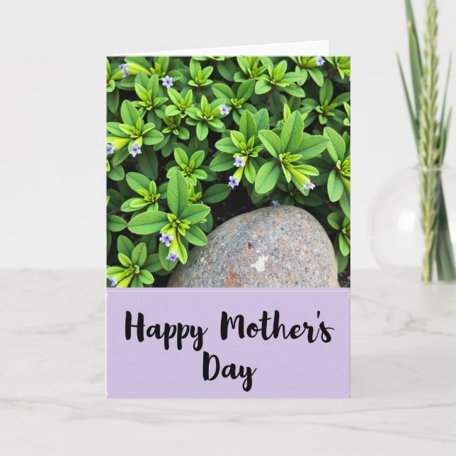 Foliage Floral Pattern Card (Front)