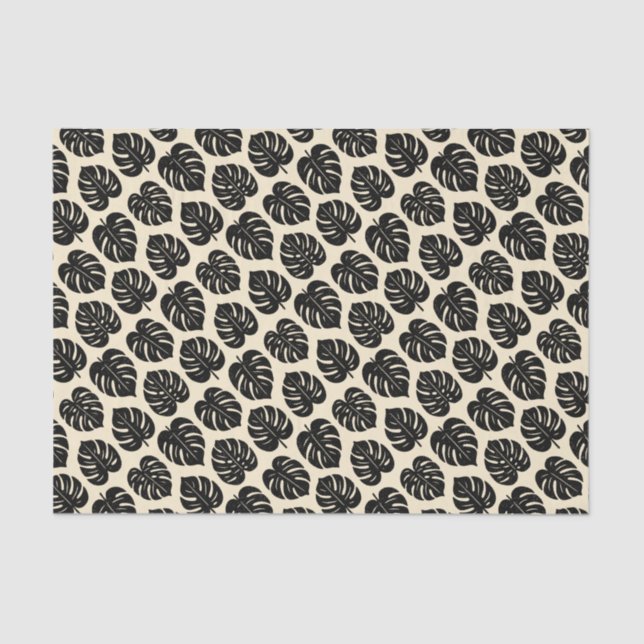 Foliage Monstera Tissue Paper (Front)