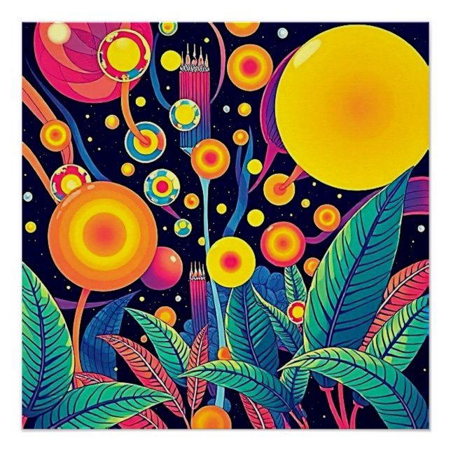 Foliage releasing spores 4 poster (Front)