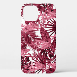 Foliage Watercolor Purple, Floral Seamless. iPhone 12 Case