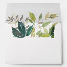 Foliage Wedding Invitation