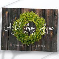 Foliage Wreath on Wood | Auld Lang Syne Medical