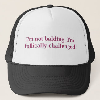 Folically Challenged Hat
